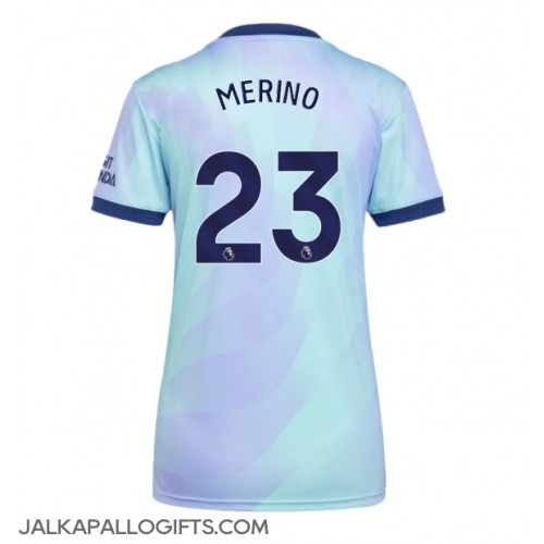 Arsenal Mikel Merino #23 Kolmaspaita Naiset 2024-25 Lyhythihainen